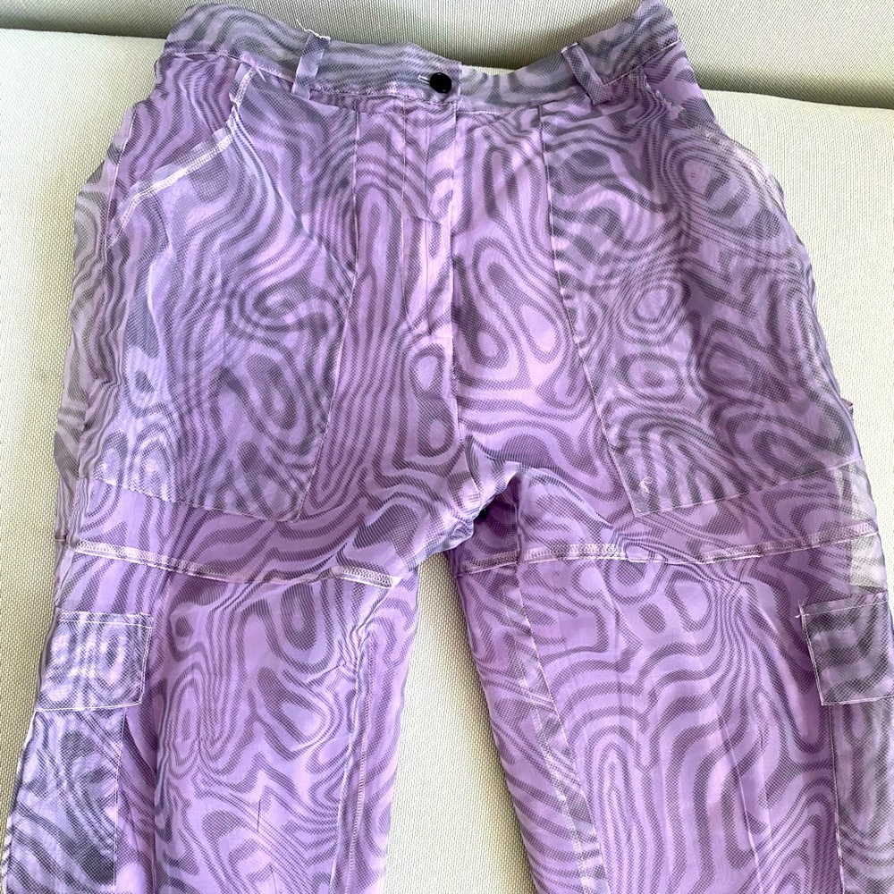 Ragged priest printed cargo pant